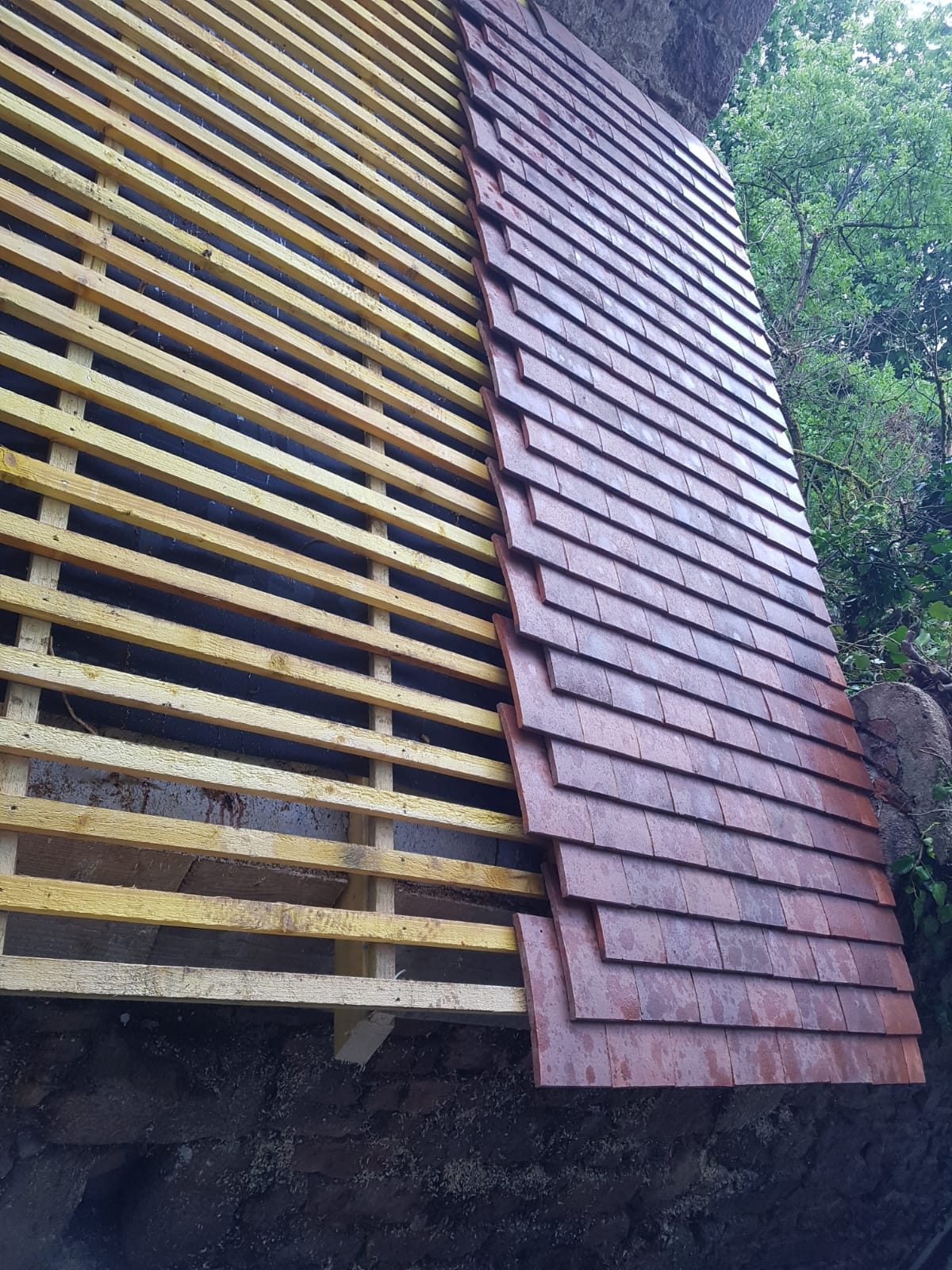 Démoussage et nettoyage toiture à Domérat