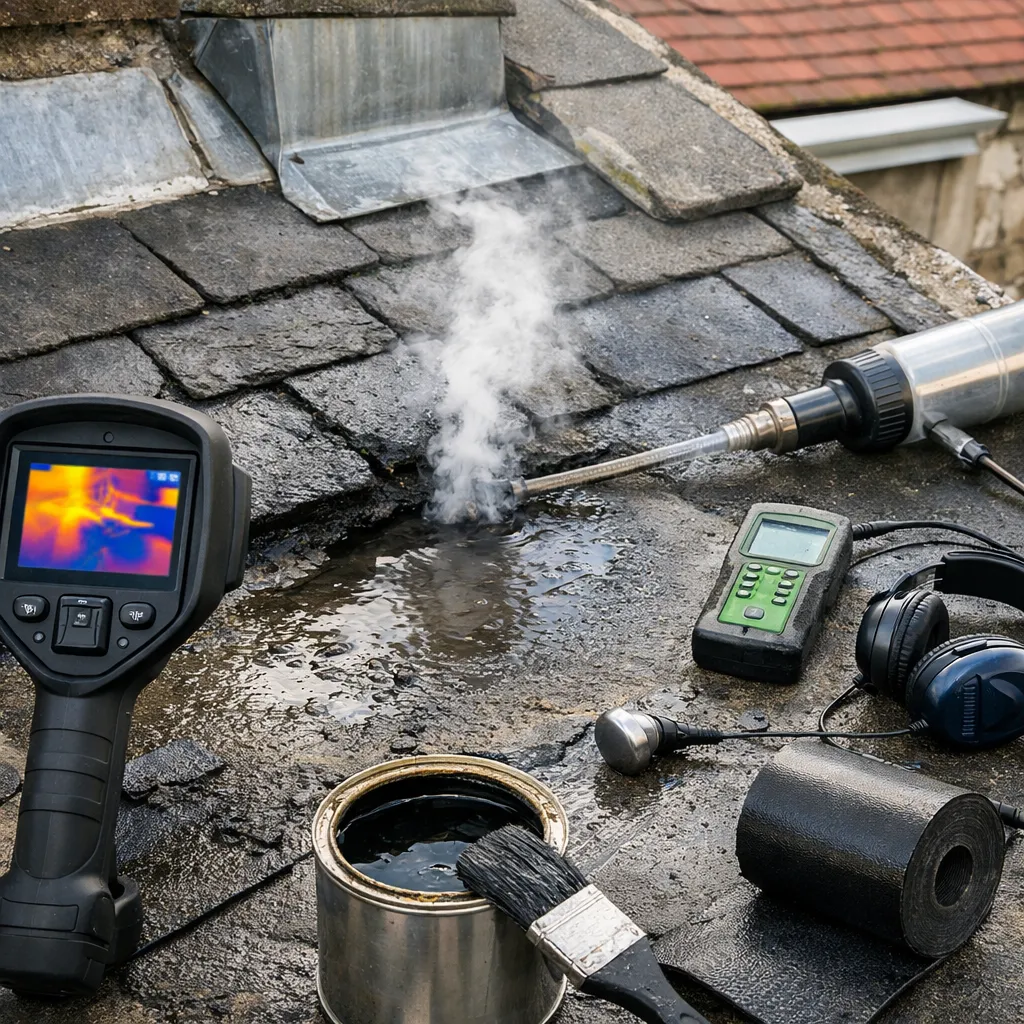 Recherche de fuites et étanchéité toiture - Reinard Jimmy couvreur